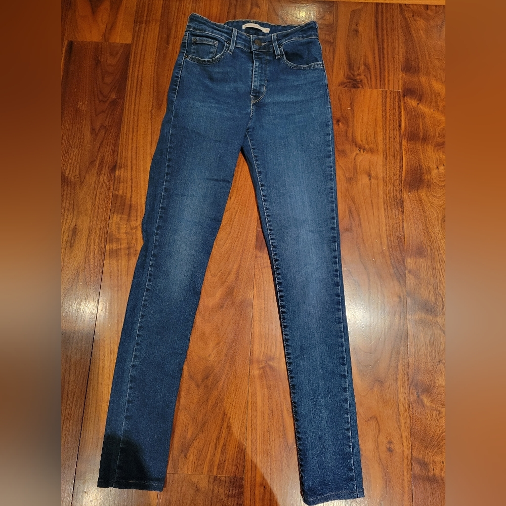 Levi's 721 high rise skinny jeans size 25